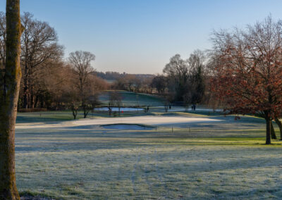Winter 6th Hole Approach